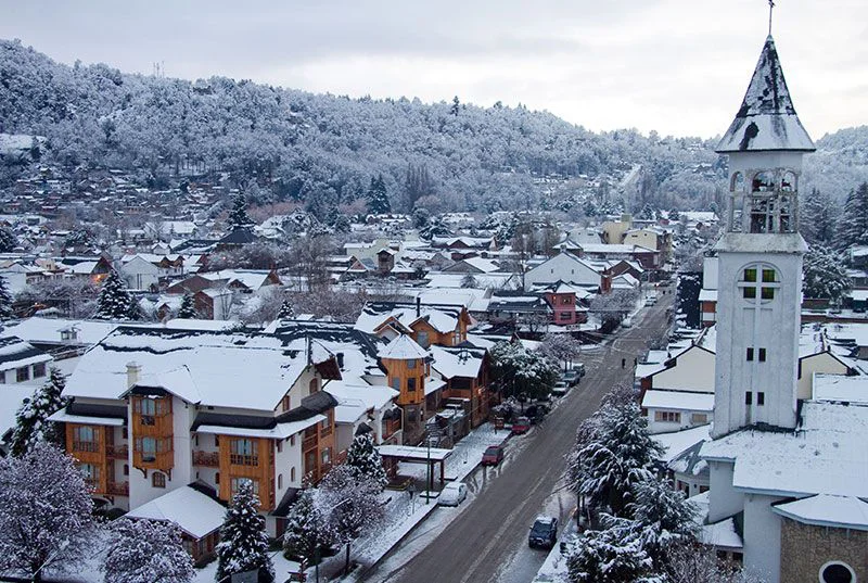 Centro nevada nieve san martin de los andes