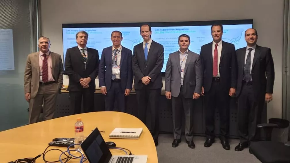 Gutiérrez se reunió en Brasil con autoridades del Grupo Techint2