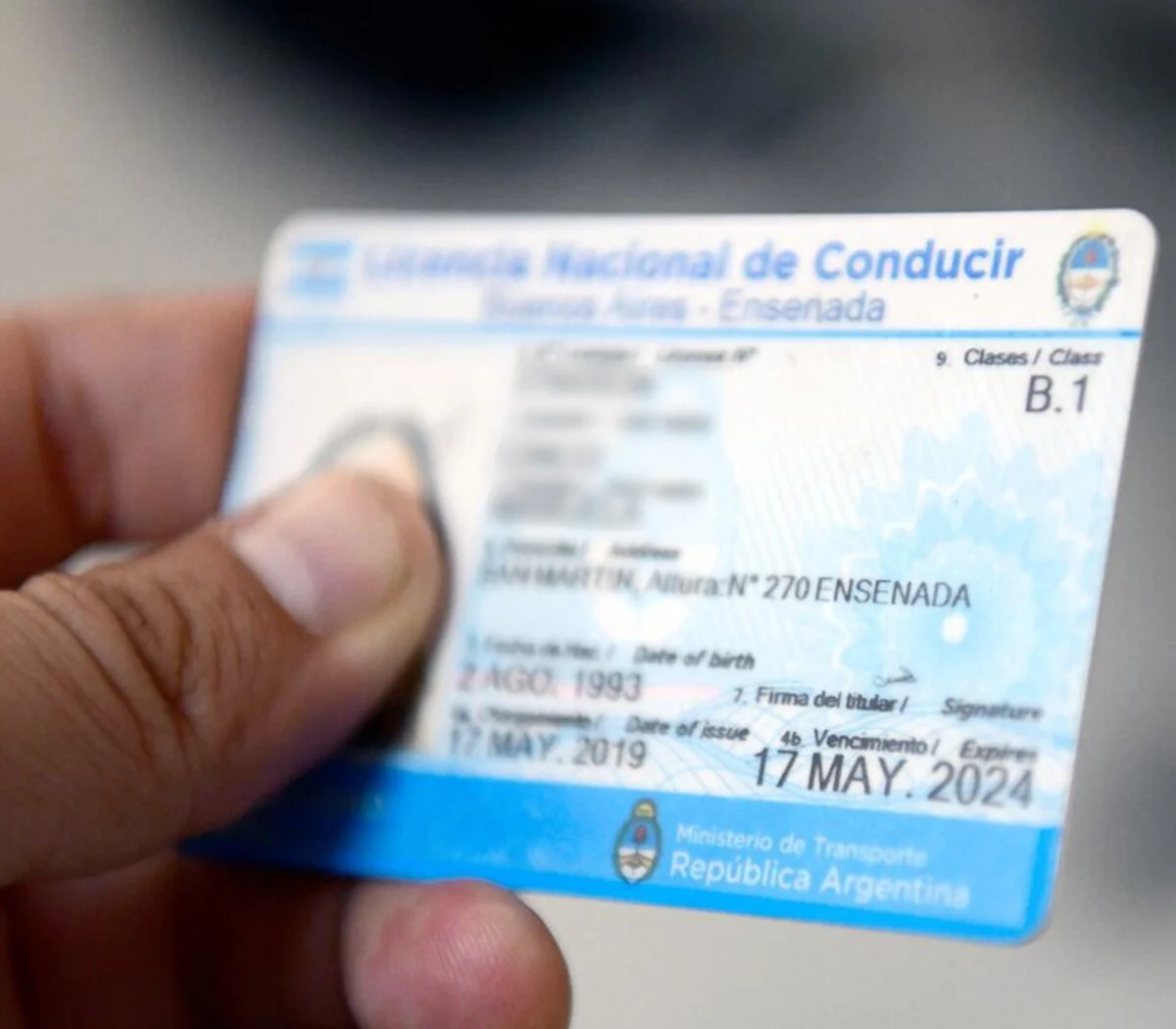 LICENCIA DE CONDUCIR