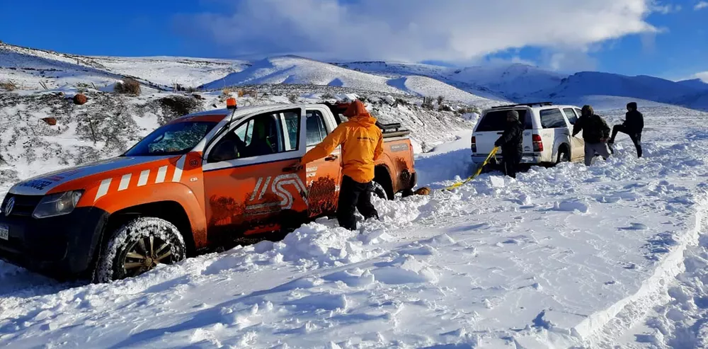 web-Nieve en la provincia asisten a ambulancias y transporte de cargas 2